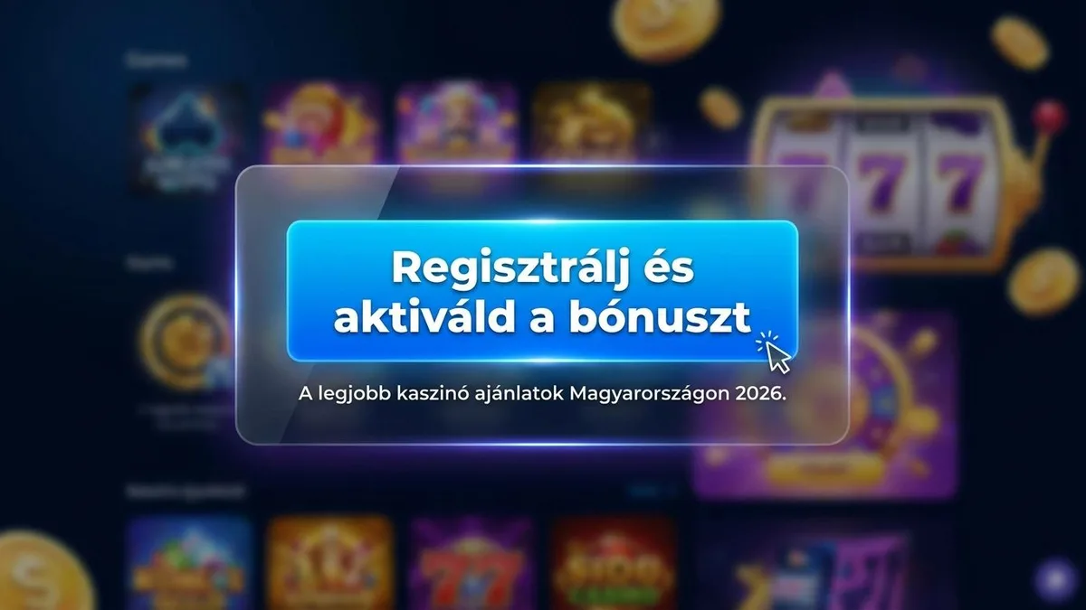 Regisztráció bónusszal